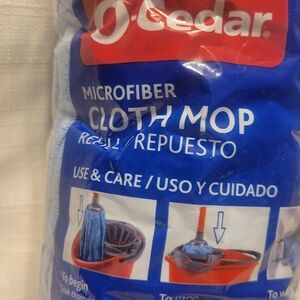 Blue Microfiber Cloth Mop